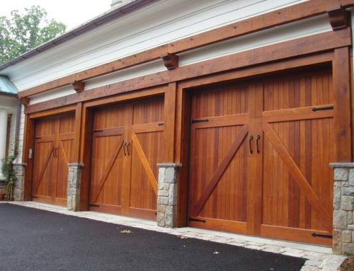 Garage and Workshop Doors for a Country Home near Woodstock